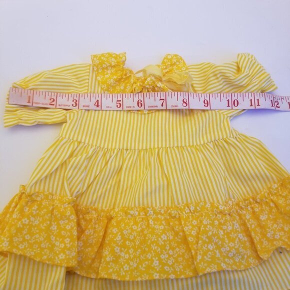 Baby Doll Clothes Dress, Sleeper, Two Piece Outfit, Two Raincoats, One Rain Hat - Picture 5 of 12